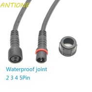 ANTIONE Led Waterproof Cable Connector, led Connector 2pin/3pin/4pin/5pin LED Strips Male and Female Connector, Docking Line Male to Female LED Strips Light Cable Wire Plug