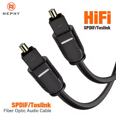 1/2/3/5/8/10/15/20/30m HiFi Digital Fiber Optical Optic Audio Cable SPDIF MD DVD TosLink Gold Plated
