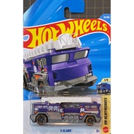 Hot Wheels 26B 26C 5 ALARM Fire Ladder Truck Fire Truck Diecast Car Model
