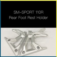 SM SPORT 110R - REAR FOOTREST HOLDER SMSPORT110R SM SPORT 110R FOOT REST
