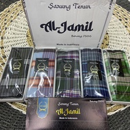 Paket 5 pcs . Sarung Tenun Dewasa Laki laki Murah Motif Kotak-Kotak Random - AL JAMIL BB