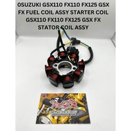 0SUZUKI GSX110 FX110 FX125 GSX FX FUEL COIL ASSY STARTER COIL GSX110 FX110 FX125 GSX FX STATOR COIL 