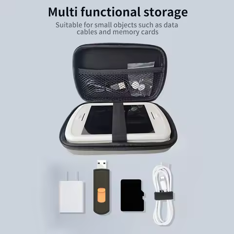 For Anbernic RG Slide Game Console Storage Case Shockproof Console Storage Bag Console Protective Ha