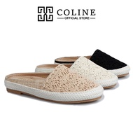 COLINE CLN-6321 Espadrilles Slip On Brocade / Brocade Flat Shoes C1178