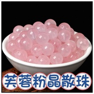 🔥Yimu Handmade🔥 Hibiscus Pink Crystal Pink Crystal Pink Crystal Loose Beads Pink Crystal Loose Beads