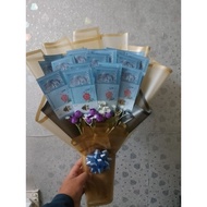 NEW ITEM-BOUQUET DUIT RM1 UNTIL RM50/SURPRISE BOUQUET FOR BIRTHDAY OR CONVERSATION /FREE WISH CARD