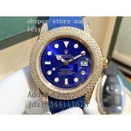 Rolex Submariner Ring Diamond Series Blue Dial 41mm Men's Automatic Mechanical Watch