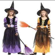 terbaru !!! baju nenek sihir | baju penyihir anak | kostum sihir |