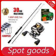 Fishing Reel Set Casting Rod Reel Bc Casting Pancing Set Fishing Rod Set Full Reel Casting Set