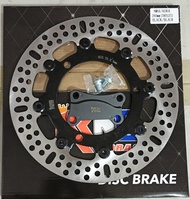 King of drag 260mm disc with bracket for Click150 /Vario 150/NMAX/AEROX/MIO I 125