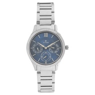 Titan Workwear Blue Dial Women Watch With Stainless Steel Strap 2570SM01