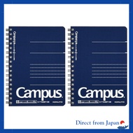 KOKUYO Campus Twin Ring Notebook Set (Dot & Graph, A6 & A7, 2-3 Books)