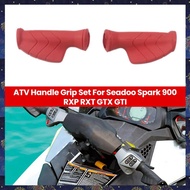 (RZDW) ATV Handle Grip Set Left &amp Right Side for Spark 900 RXP RXT GTX 277001946 277001958