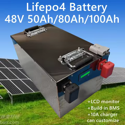 Lifepo4 Lithium Battery Pack 48V 50AH 80Ah 100Ah for Ryobi RM480e RM300e ZT480ex 300MV Zero Turn Ele