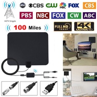 【Delivery tonight】Ultra Thin Flat Indoor HDTV Amplified HD TV Signal Antenna