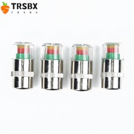 [Stock] 4pcs Car Valve Tyre Cap Dust Monitor Wheel Tire Pressure 32-36 PSI Sensor