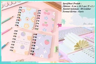 Notebook A7 Notebook Mini Cute Notebook Lucu A7 Fruit Blossom Notebook
