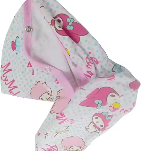 ABDL Adult Baby Bodysuit With Snaps DDLG Jumpsuit Soft Onesie With Foot Romper Playsuits Cartoon Pri