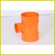 ❡ ✸ ◬ ORANGE PVC TEE REDUCER 2" X 3" | 3" X 4" | 3" X 4" | S600 | ORANGE PVC FITTINGS