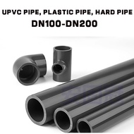 UPVC Pipe Plastic Pipe Hard Drain Pipe DN100-DN200 Pieces Chemical Industrial pvc-u Pipe National St