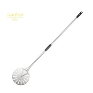 Stainless Steel Pizza Turning Peel 9 Inch for 56 Inch Alloy Handle Pizza Shovel