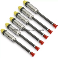 6Pcs Fuel Injectors 4W7017 For Caterpillar Cat 3306 3406 3406B 3406C 3412 3408 3408B 3408C SR4 Engin