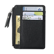 Men Wallet PU Zipper ID Credit Card Holder Mini Coin Purse Pouch