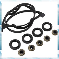 [W F S B] VS50500R for Valve Cover Gasket & Gromets & Tube Seals 1992-2000 De Sol 1.6 SOHC D16Y7