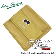 Simonis 760 Gold - Kain Laken Meja 9 ft Biliar Billiard Pool Cloth