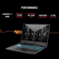 ASUS Notebook TUF Gaming A15 FA506NCR-HN005W AMD Ryzen 7 7435HS 16GB RTX 3050 15.6 144Hz