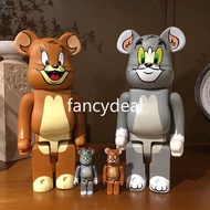 Tom and Jerry Bearbrick400% Classic Childhood Cartoon Be@rbrick PVC Action Figure Ornaments Collection Toy 28cm