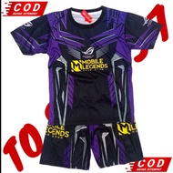 ML MOBILE LEGENDS KIDS ESPORT GAMING SHIRT SET NEW FULL PRINTING FINE / BOYS ESPORT GAMING SHIRT SET