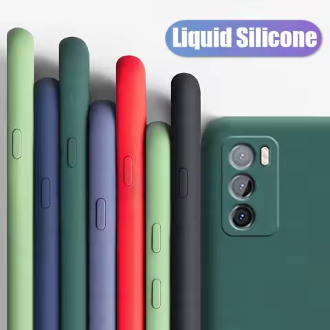 For Xiaomi Poco M3 Case Poco M3 X3 Pro NFC F3 Cover Original Liquid Silicone Soft TPU Shockproof Pho
