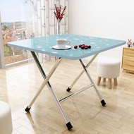 【กรุงเทพฯ สปอตสินค้า】โต๊ะพับ โต๊ะแผงลอย โต๊ะไม้พับได้ ขนาด 60x60x50 ซม. โต๊ะสนาม โต๊ะทานข้าว โต๊ะวางของ โต๊ะพับ โต๊ะโต๊ะทานอาหารโต๊ะข้างเตียง
