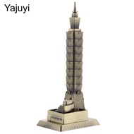 Yajuyi Taipei 101 Tower Building Architecture Model of Taiwan Desktop Ornament Travel Souvenir Gift