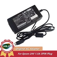 Original M235B 24V 1.5A 36W 3PIN Din M235A DA-36E24 AC Adapter Charger For EPSON TM-U220 TM-T88II SC