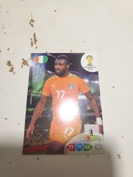 ⚽非洲大象軍團!｜Panini 官方正版｜2014巴西世界盃 Adrenalyn XL 球卡｜科特迪瓦 17號 Siaka Tiéné 絕版經典單卡