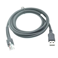 1PC 3M USB To RJ48 RJ50 Scanner Data Cable for LS2208 LS1203 LS2208/AP LS4008I LS7808 DS3400 DS6707 