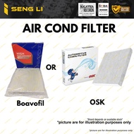 OSK | BOAVOFIL CABIN FILTER / AIR COND FILTER - NISSAN URVAN E25