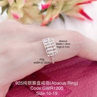 925 Sterling Silver Abacus Ring (925 Silver Abacus Ring) Abacus Ring for women