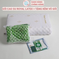 GENUINE ROYAL LATEX pillow - Natural LATEX pillow with massage spikes with wavy design to help you s