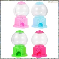 Gumball Machine Mini Candy Dispenser Part 3.7 Inch Gumball Machines for Kids Party Gifts (4 Pack)