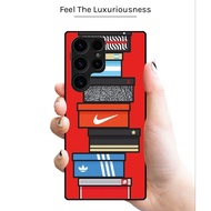Casing softcase glass box sneaker samsung s24 ultra/s25 ultra/s23 ultra/s22 ultra/s24+/s23+/s24/s22/