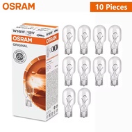 OSRAM Original W16W 921 12V 16W Car Standard Turn Signal Light Fog Reverse Lamps OEM Auto Rear Indlc
