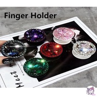 Luxury Shiny Finger Ring Exquisite  Stent Holder Mobile Stand Diamond Holder For Mobile Phones AA AA