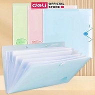 Cặp Túi Đựng Tài Liệu A4 Deli File Đựng Tài Liệu Hồ Sơ 8 Ngăn Túi Hồ Sơ Văn Phòng File Lưu Trữ Đa Nă