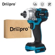 Drillpro 3 In 1 Brushless Electric Impact Wrench 1/2 inch Power Tool Electric Wrench Drill Screwdriv