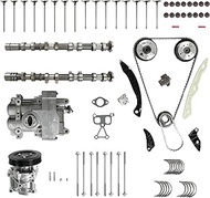 Engine Timing Chain Tensioner Kit Camshaft Oil&Water Pump Fit for Chrysler 200 Sebring Dodge Caliber