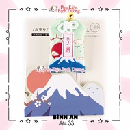 Yushou Health Blessing Bag Model 33 - Hoa Phong Binh An - Japanese Omamori Style, Meaningful Gift | 