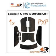 Corepad PXP Grips Logitech G PRO X SUPERLIGHT / Logitech G PRO X SUPERLIGHT 2 grip tape set - Genuin